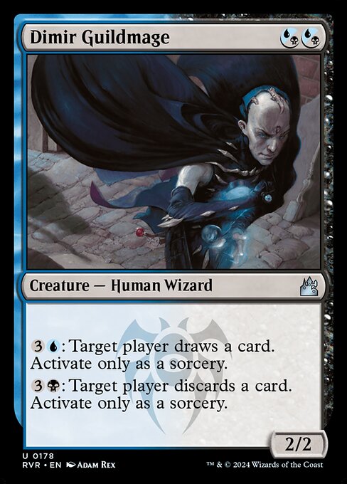 Dimir Guildmage - Ravnica Remastered Uncommon Card