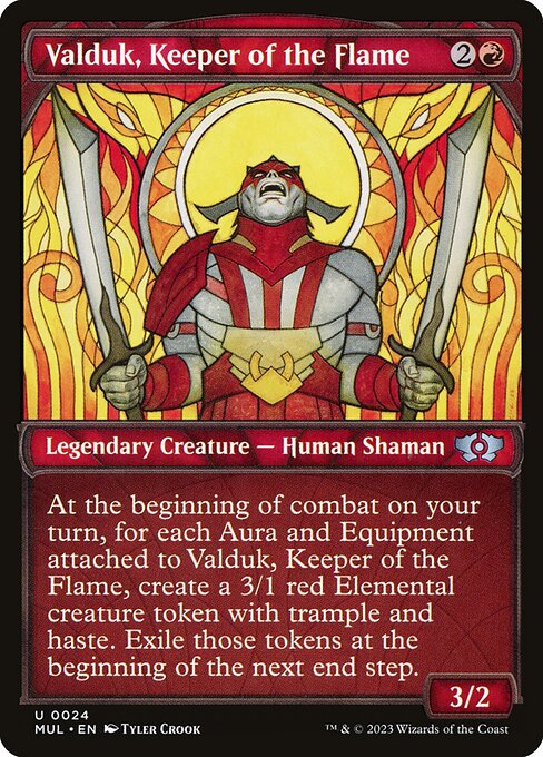 Valduk, Keeper of the Flame - Multiverse Legends Uncommon Card