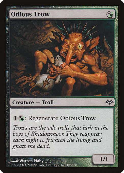 Odious Trow - Eventide Common Card