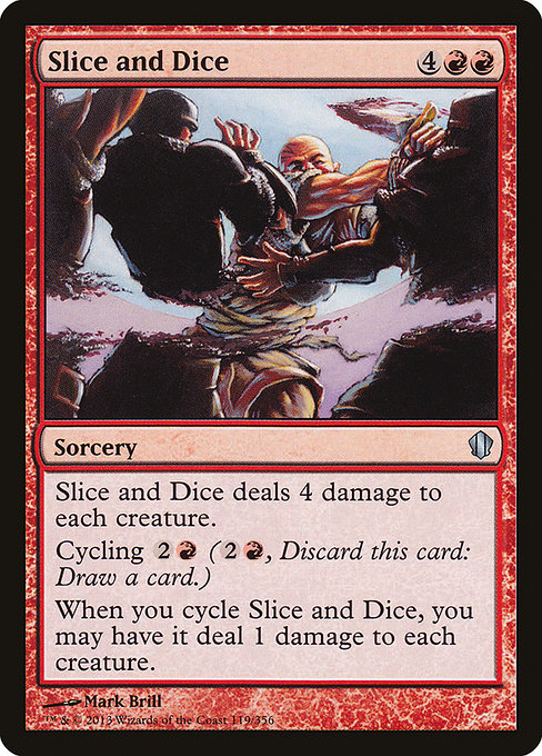 Slice and Dice - Commander 2013 Uncommon Card