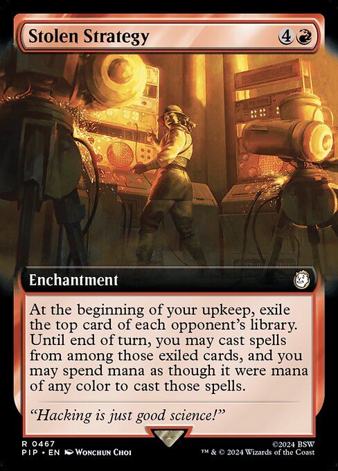 Stolen Strategy - Fallout Rare Card