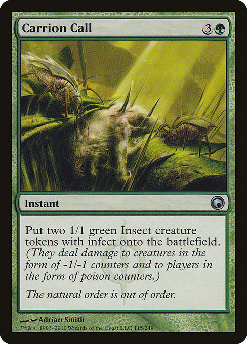 Carrion Call - Scars of Mirrodin Uncommon Card