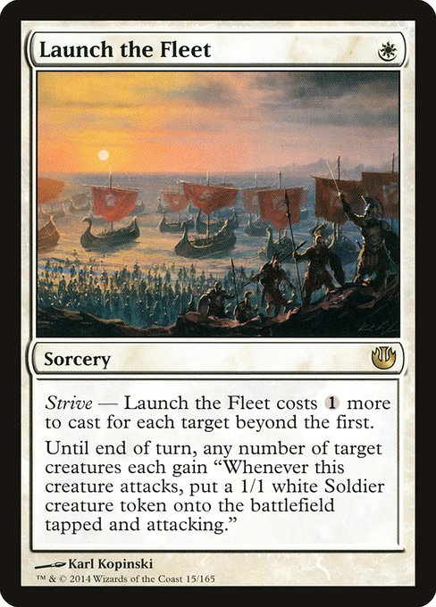 Launch the Fleet - Journey into Nyx Rare Card