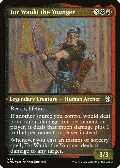 Tor Wauki the Younger - Dominaria United Commander Uncommon Card