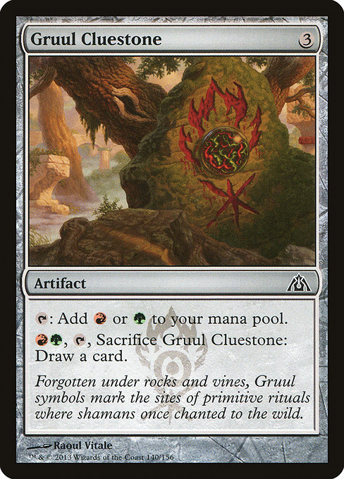 Gruul Cluestone - Dragon's Maze Common Card