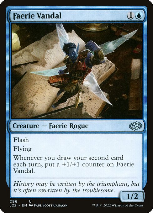 Faerie Vandal - Jumpstart 2022 Uncommon Card