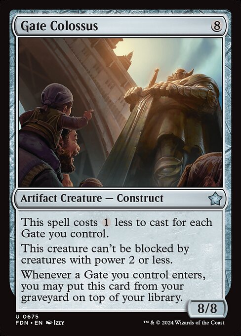 Gate Colossus - Foundations Uncommon Card