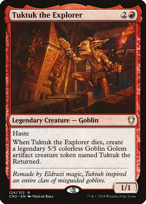 Tuktuk the Explorer - Commander Anthology Volume II Rare Card