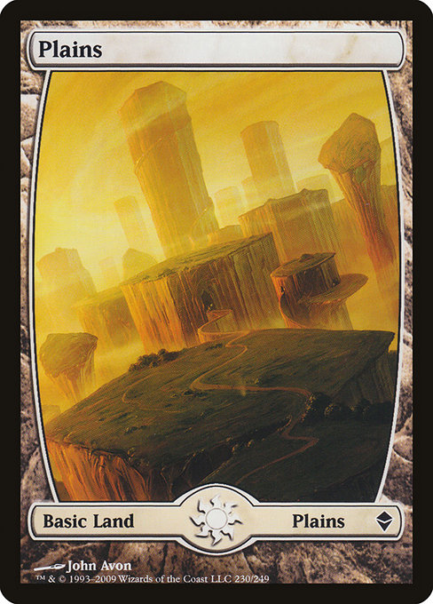 Plains - Zendikar Common Card