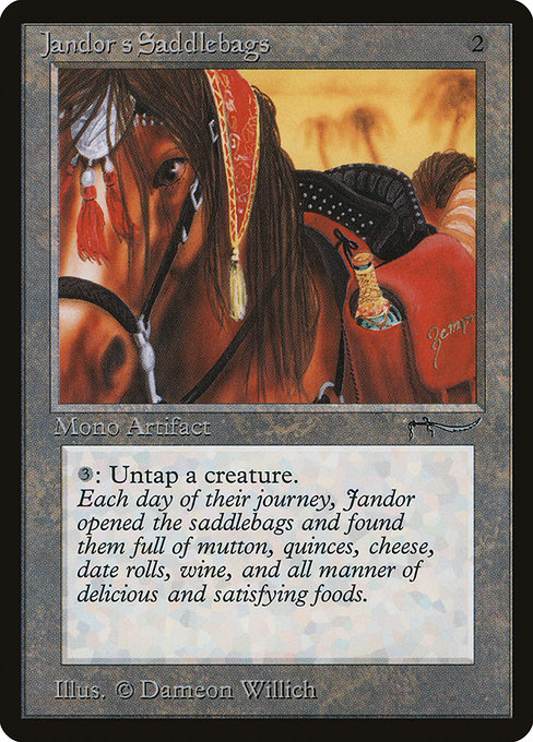 Jandor's Saddlebags - Arabian Nights Rare Card