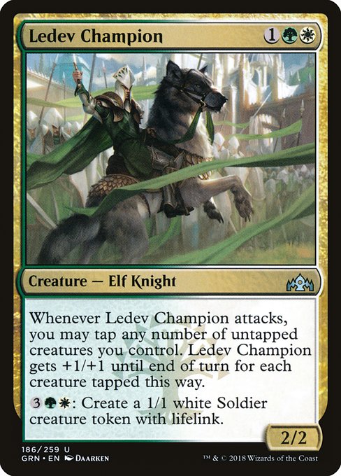 Ledev Champion - Guilds of Ravnica Uncommon Card