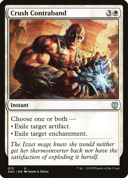 Crush Contraband - Zendikar Rising Commander Uncommon Card
