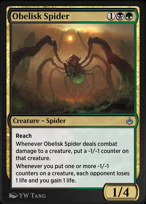 Obelisk Spider - Amonkhet Remastered Uncommon Card