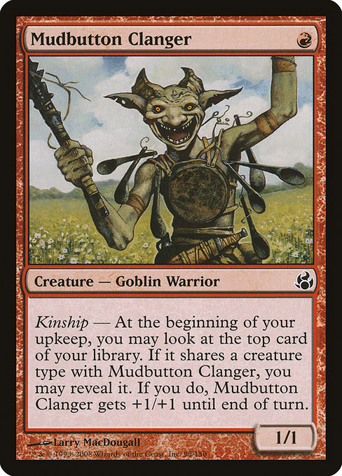 Mudbutton Clanger - Morningtide Common Card