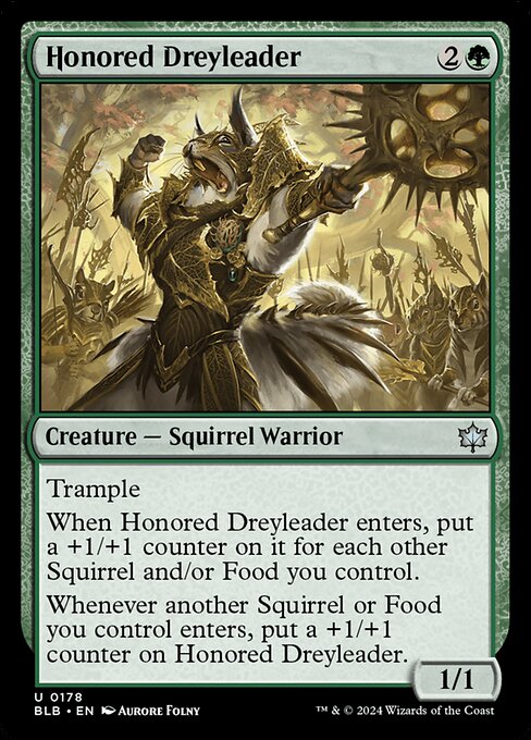 Honored Dreyleader - Bloomburrow Uncommon Card