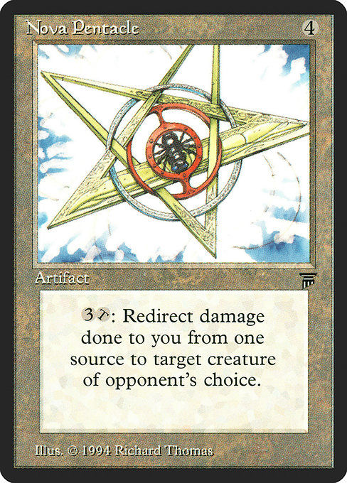 Nova Pentacle - Legends Rare Card