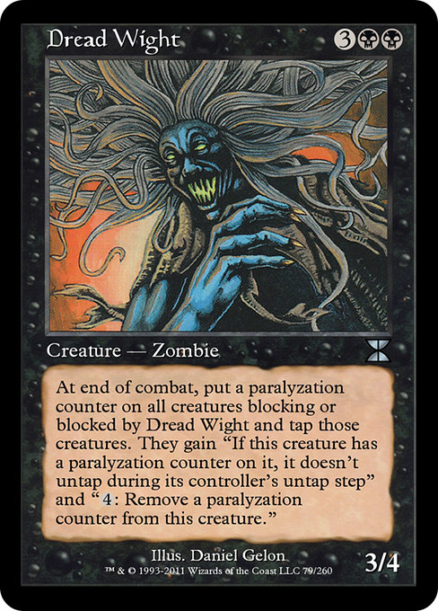 Dread Wight - Masters Edition IV Uncommon Card