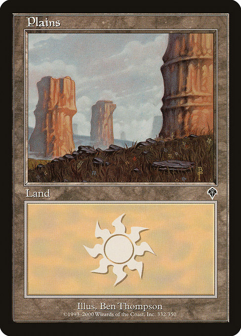 Plains - Invasion Common Card