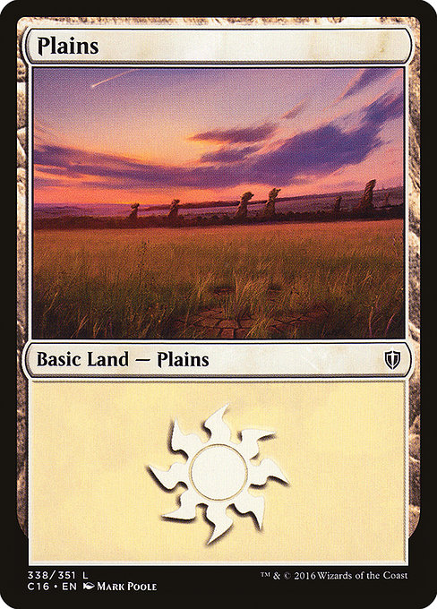 Plains - Commander 2016 Common Card