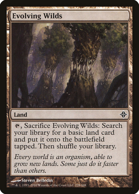 Evolving Wilds - Rise of the Eldrazi Common Card
