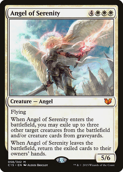Angel of Serenity - Commander 2015 Mythic Card