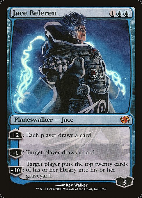 Jace Beleren - Duel Decks: Jace vs. Chandra Mythic Card