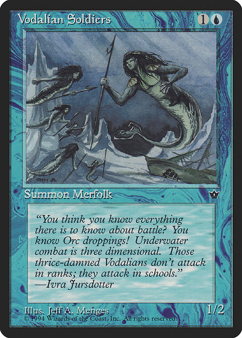 Vodalian Soldiers - Fallen Empires Common Card
