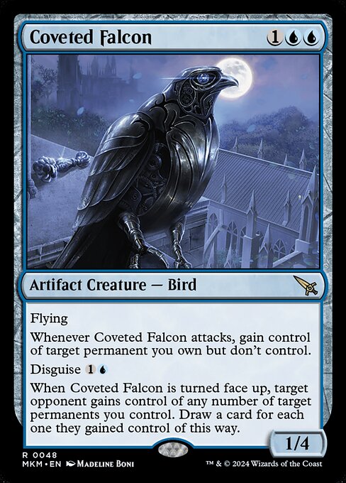 Coveted Falcon - Murders at Karlov Manor Rare Card