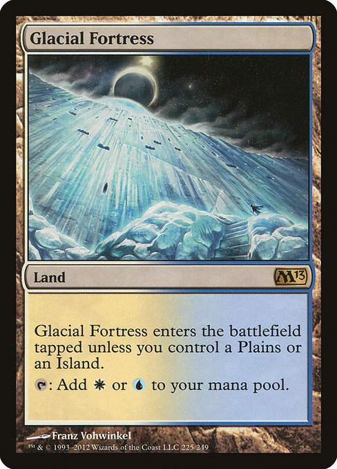 Glacial Fortress - Magic 2013 Rare Card