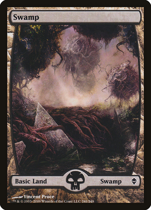 Swamp - Zendikar Common Card