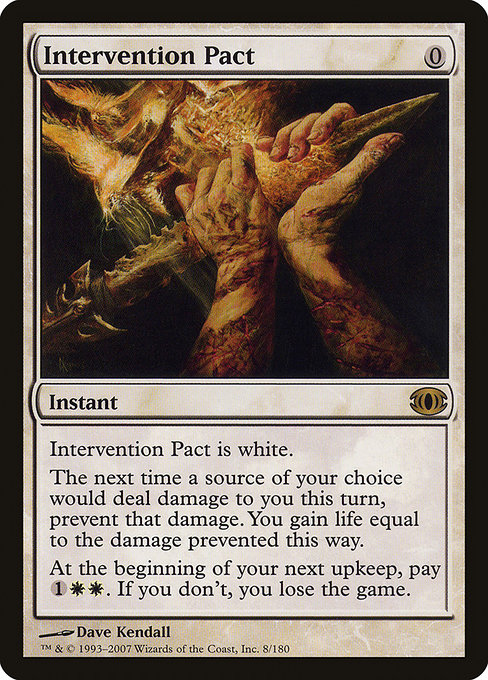 Intervention Pact - Future Sight Rare Card