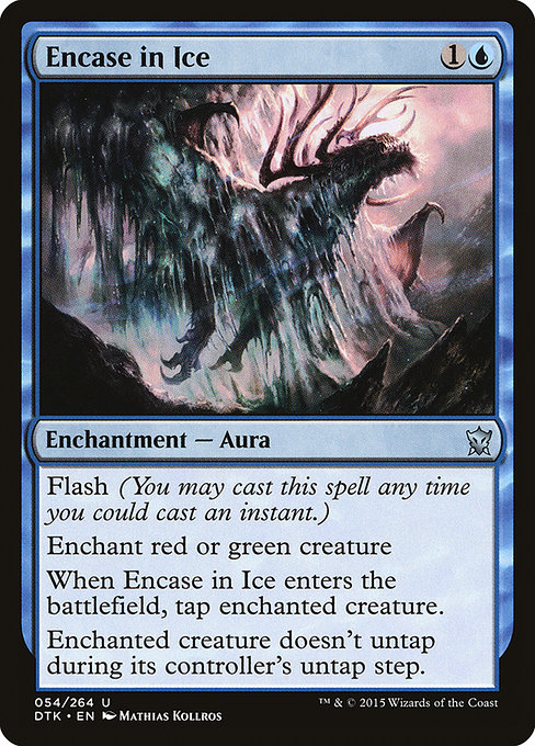 Encase in Ice - Dragons of Tarkir Uncommon Card