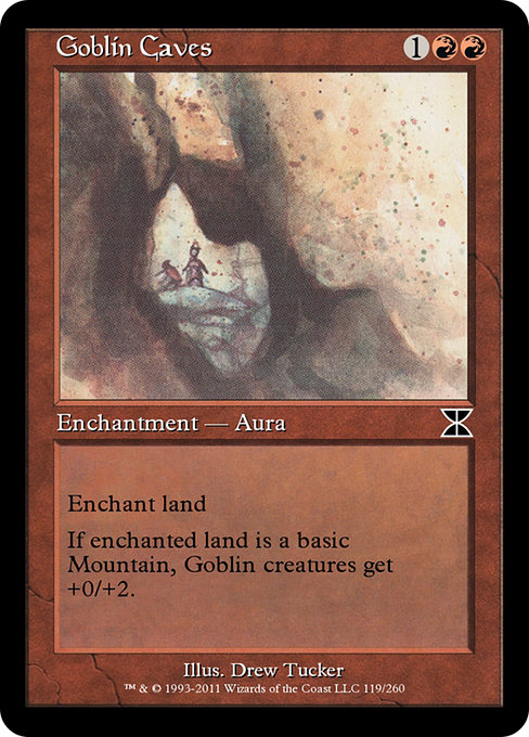 Goblin Caves - Masters Edition IV Common Card