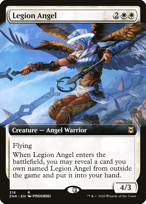 Legion Angel - Zendikar Rising Rare Card