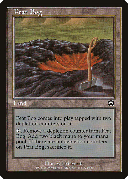 Peat Bog - Mercadian Masques Common Card