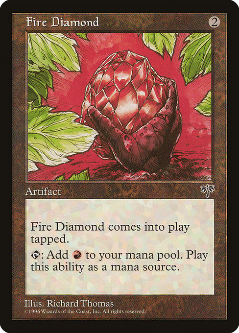 Fire Diamond - Mirage Uncommon Card