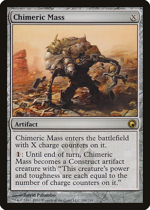 Chimeric Mass - Scars of Mirrodin Rare Card