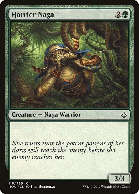 Harrier Naga - Hour of Devastation Common Card