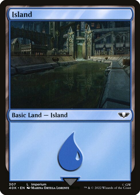 Island - Warhammer 40,000 Commander Common Card