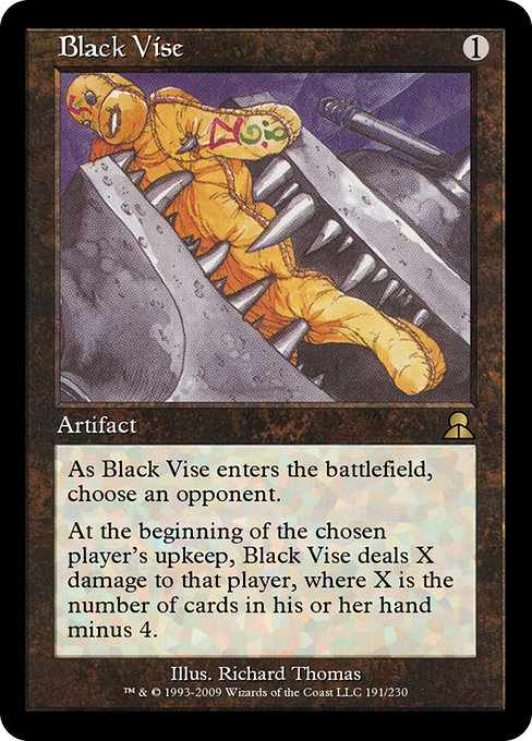 Black Vise - Masters Edition III Rare Card