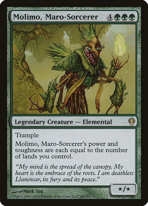 Molimo, Maro-Sorcerer - Archenemy Rare Card