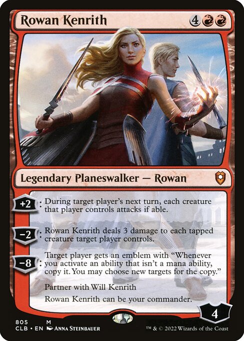 Rowan Kenrith - Commander Legends: Battle for Baldur's Gate Mythic Card