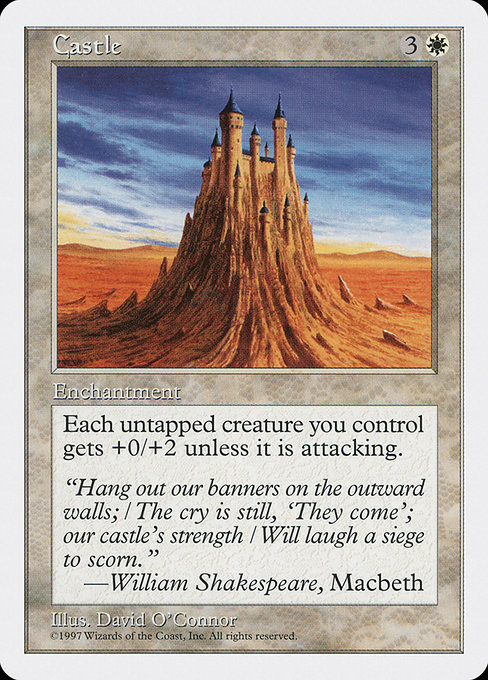 Castle - Fifth Edition Uncommon Card