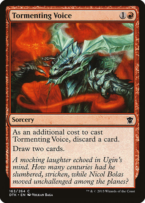 Tormenting Voice - Dragons of Tarkir Common Card