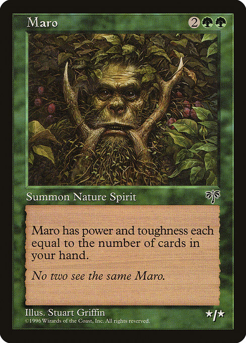 Maro - Mirage Rare Card