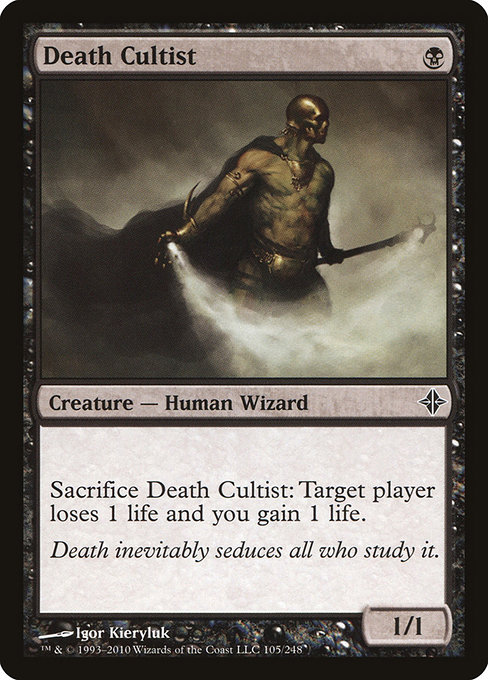 Death Cultist - Rise of the Eldrazi Common Card