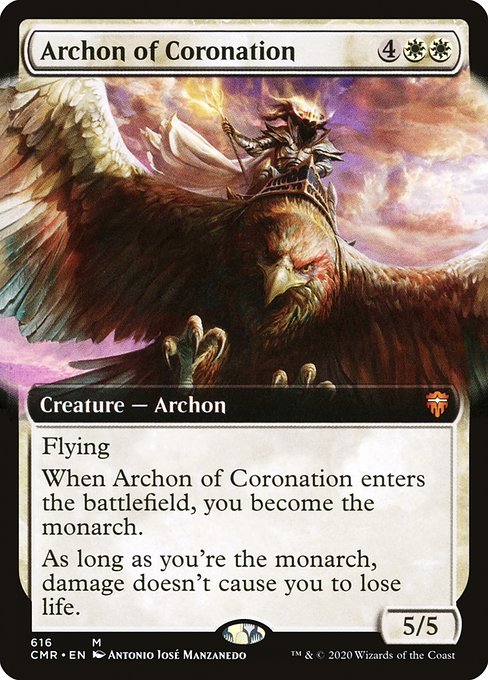 Archon of Coronation - Commander Legends Mythic Card