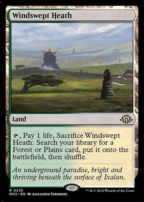 Windswept Heath - Modern Horizons 3 Rare Card