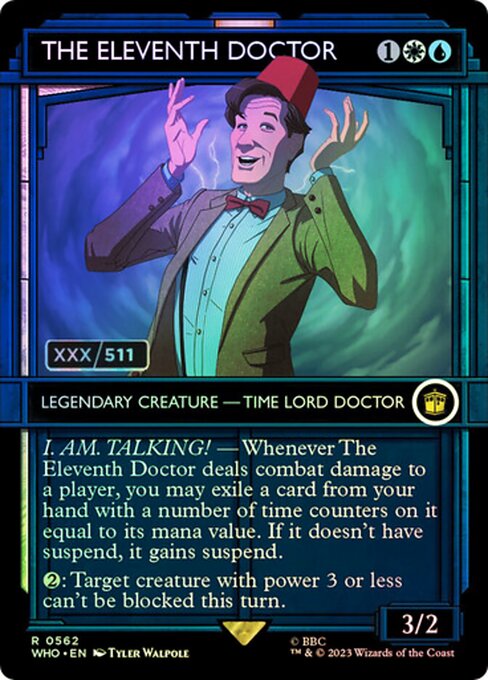 The Eleventh Doctor - Doctor Who Rare Card