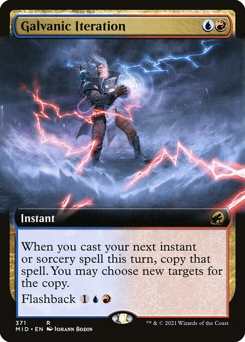 Galvanic Iteration - Innistrad: Midnight Hunt Rare Card